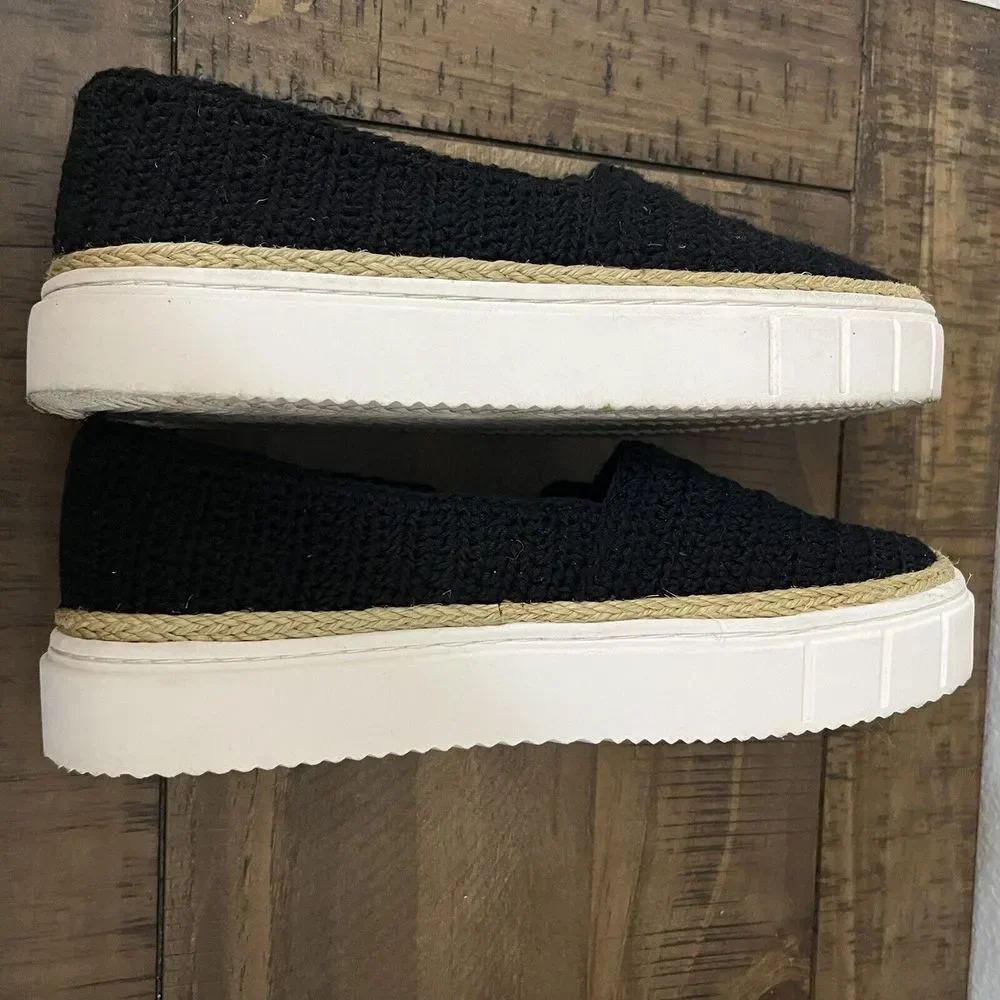 Vince Camuto Platform Crochet Relinsta Slip On Espadrille Sneaker‎ size 6.5